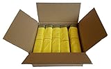 Gelber Sack - EIN Karton mit 10 Rollen (130 Gelbe Säcke) - 15 µm Folienstärke